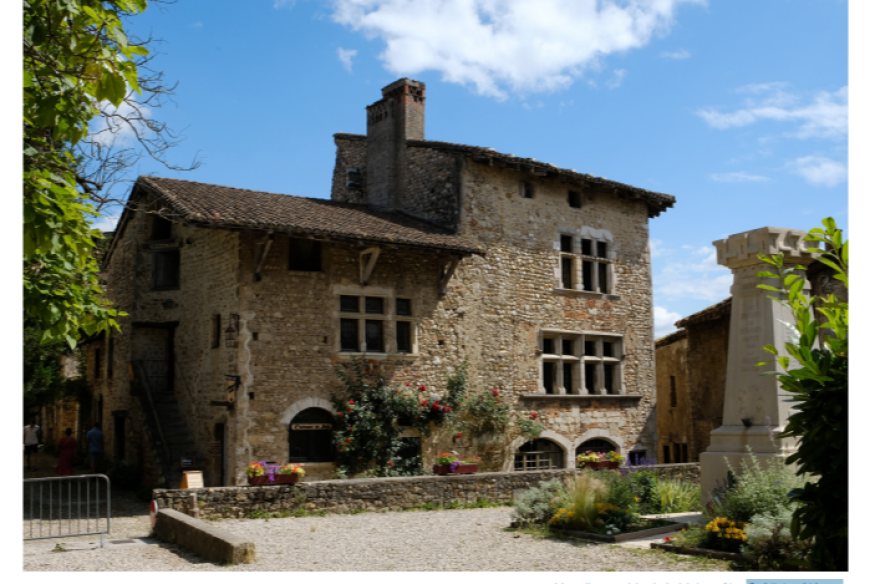 La maison Sise de Pérouges gagne 100 000 euros au loto...